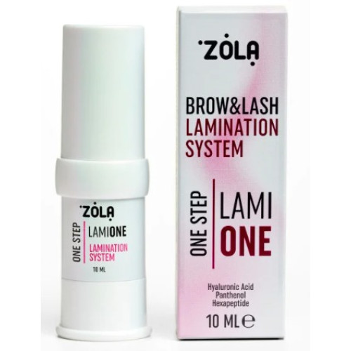 Моносистема для ламінування брів та вій Zola Lami One one step, 10 мл Моносистема для ламінування брів та вій Zola Lami One one step, 10 мл